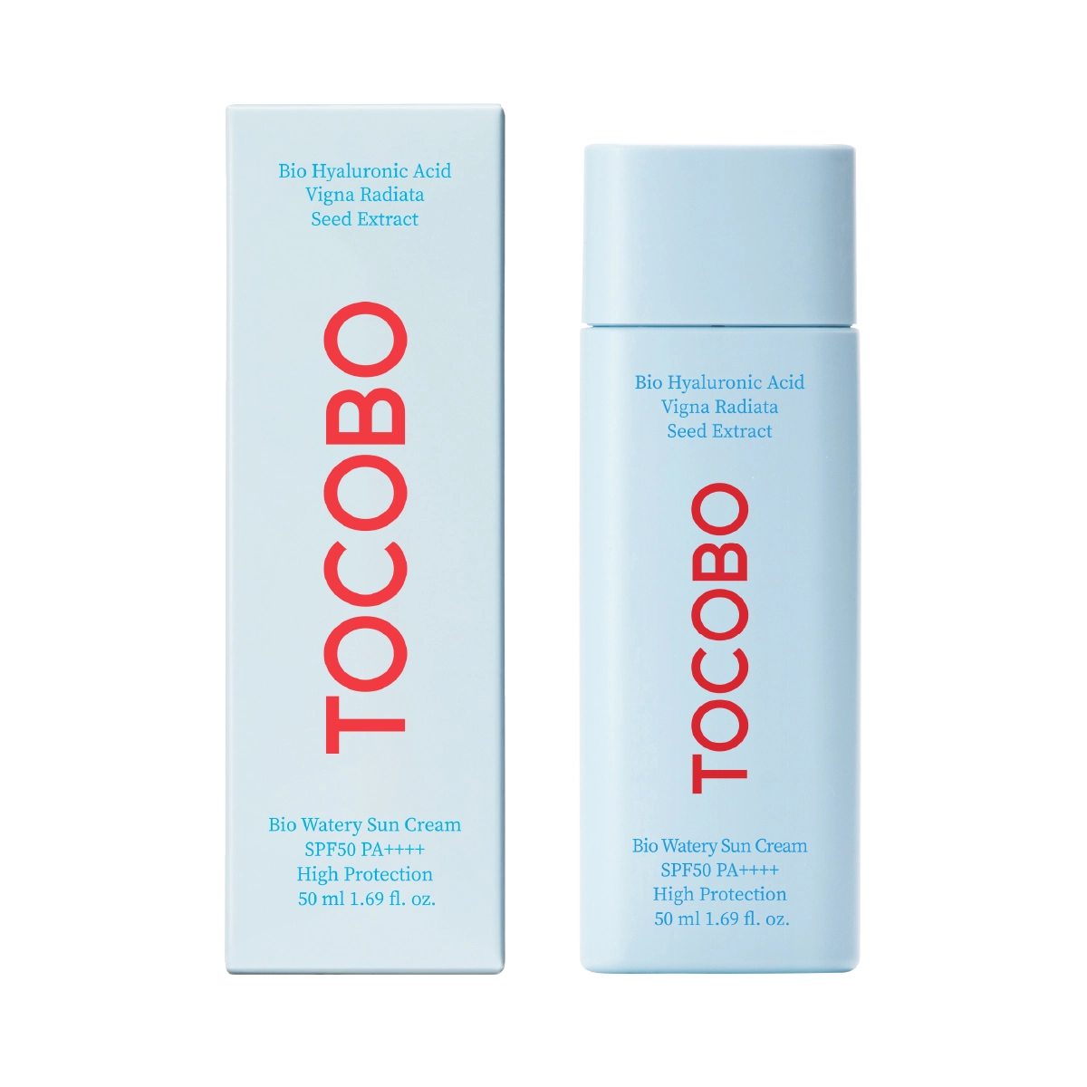 Protetor Solar Facial Tocobo Bio Watery Sun Cream Fps50 50ml