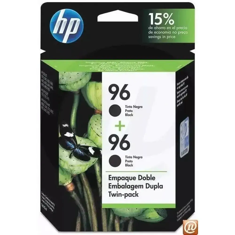 Cartucho Hp 96 Preto 2unidade
