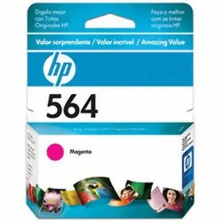 Cartucho Hp Cb 319wl Vermelho 564