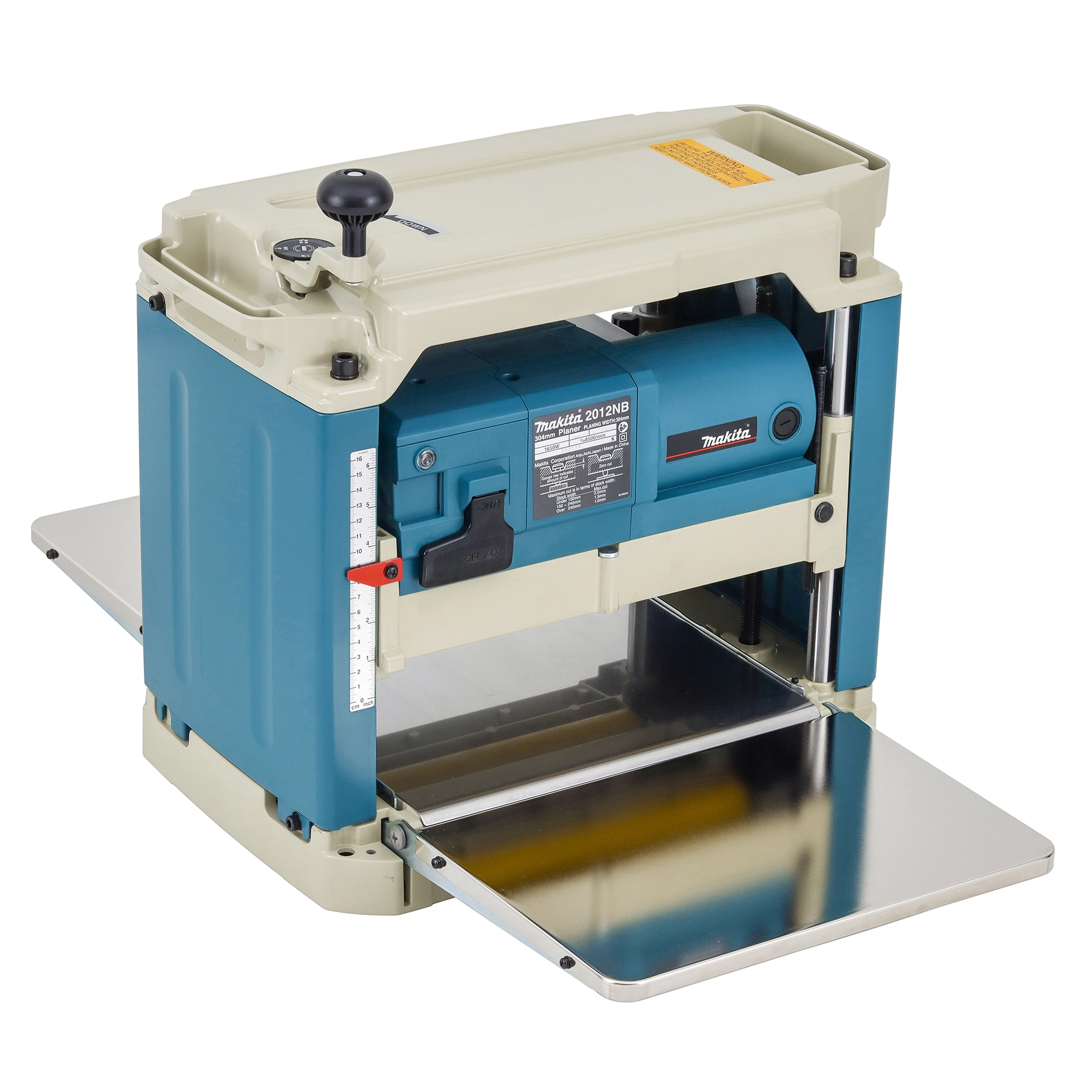 Plaina Desengrossadeira Elétrica Makita 127V (110V) 1650w 2012NB para Madeira