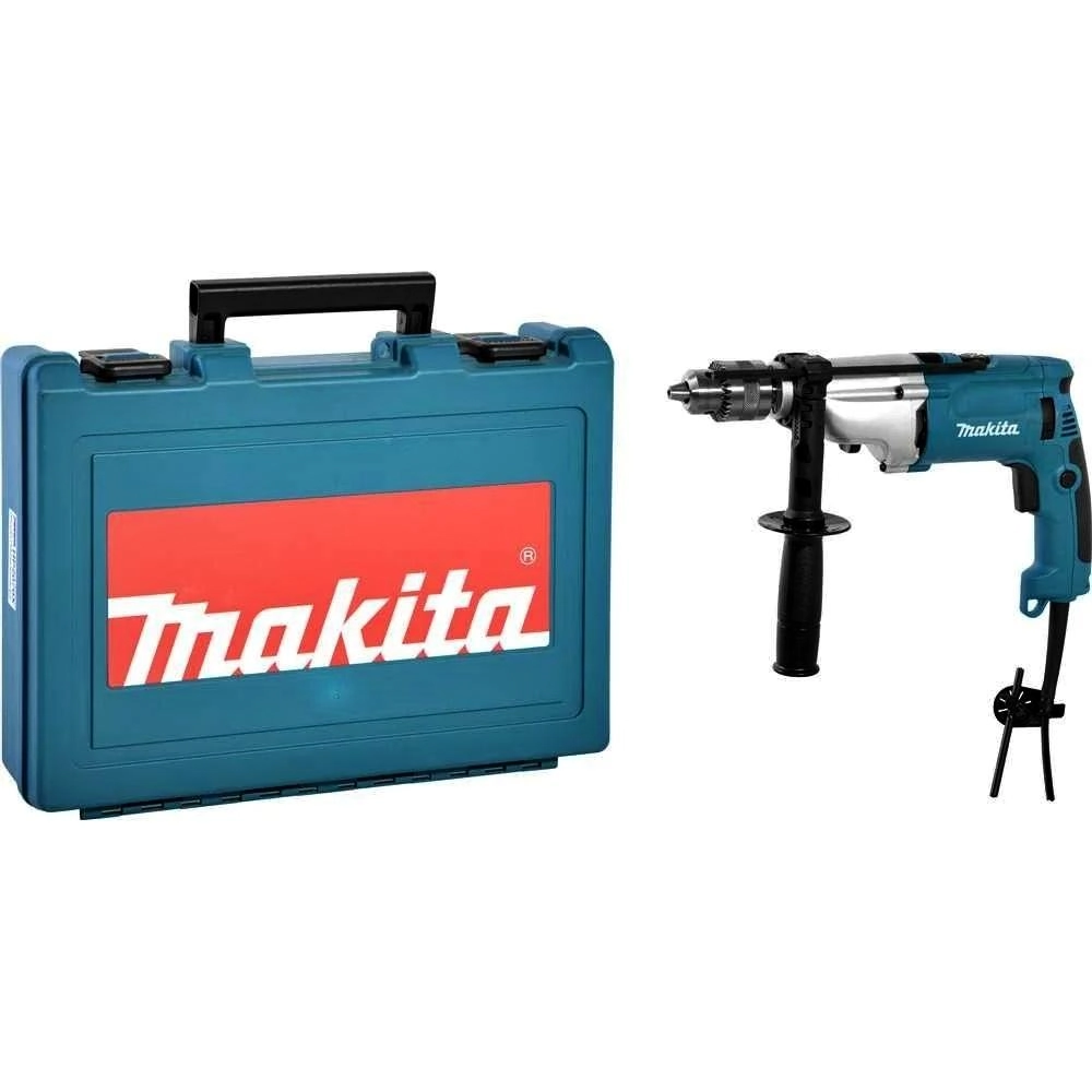 Furadeira De Impacto 20mm 5/8   1010w Industrial Com Punho Maleta Limitador 220v Hp2070x Makita