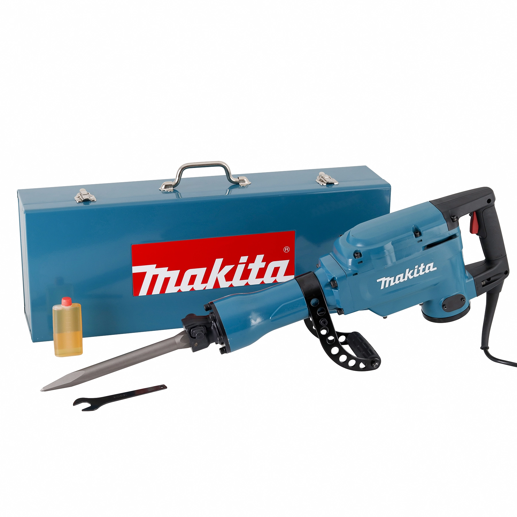 Martelo Demolidor Rompedor Makita com Maleta Sextavado 1510W 28,8J HM1306-220V 220V