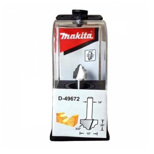 Fresa Para Tupia Imersão 1/2 Haste 1/4 Makita D-49672