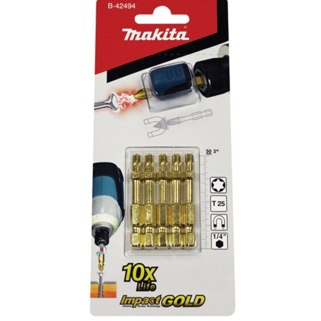 Kit De Bits Com Adaptador Magnético B-42494 Makita