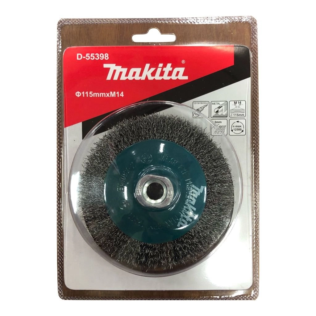 Escova De Aço Circular Tipo Cônica 115mm D-55398 - Makita