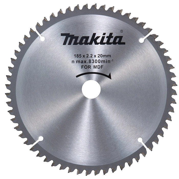Lâmina Serra Circular P/mdf 185mm 60 Dentes Makita D-61466