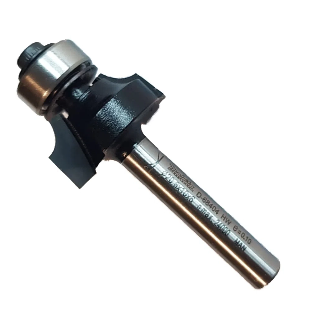 Fresa De Borda Rolamentada Para Tupia 20,6mm Haste 6mm Makita D-68404