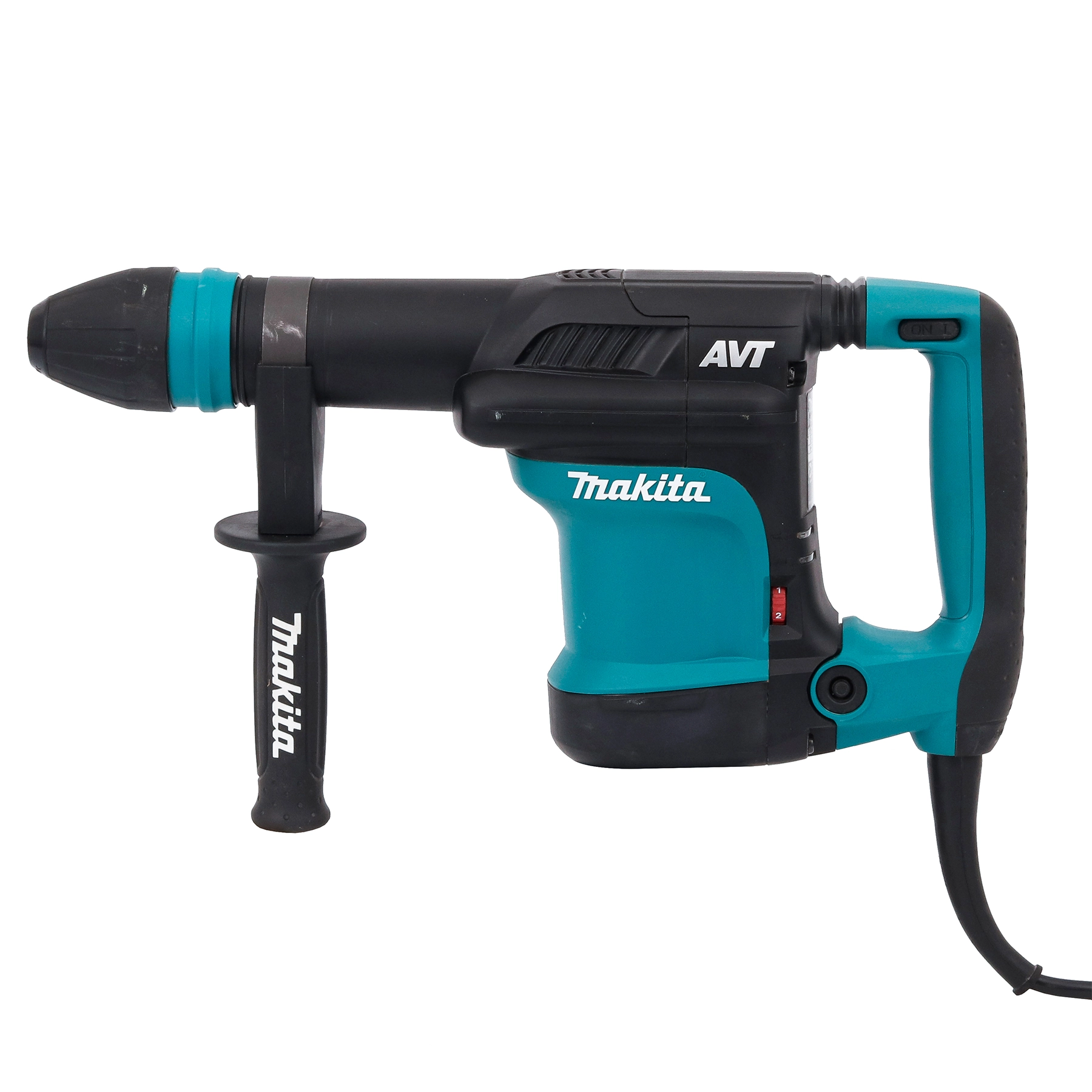 Martelo Demolidor Rompedor Makita Sistema AVT com Maleta SDS Max 1100W 11,6J HM0871C 220V