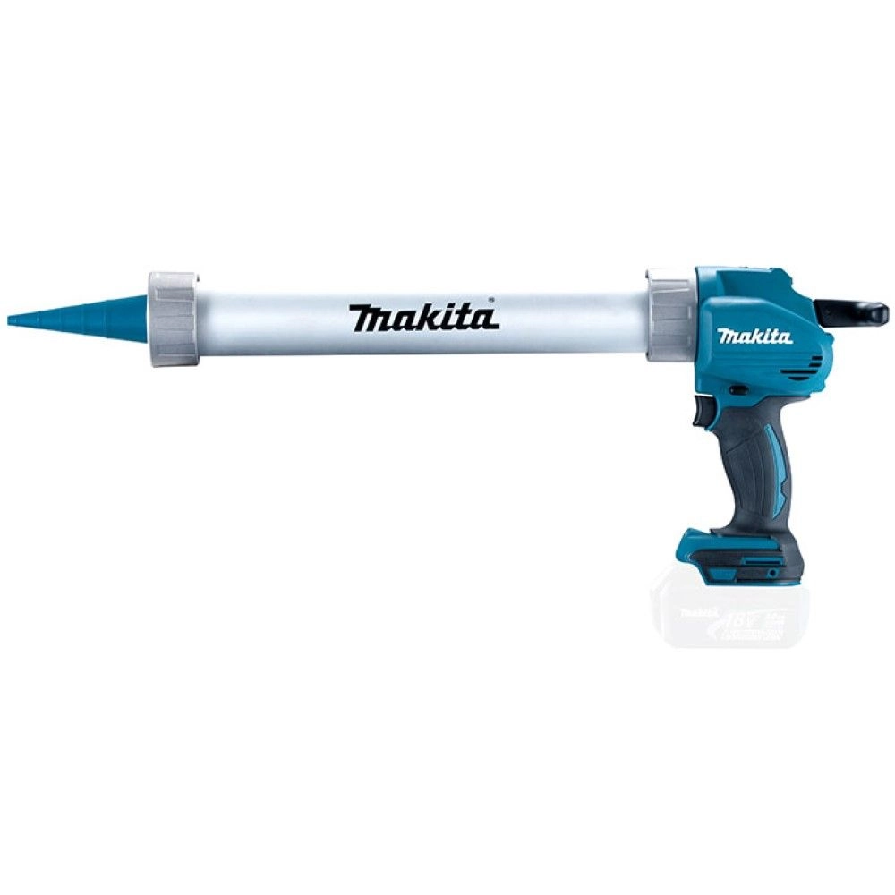 Pistola De Calafetagem Bateria 18v Sem Fio Com Iluminação Tubo 600ml Pistão Bico Dcg180zb Makita
