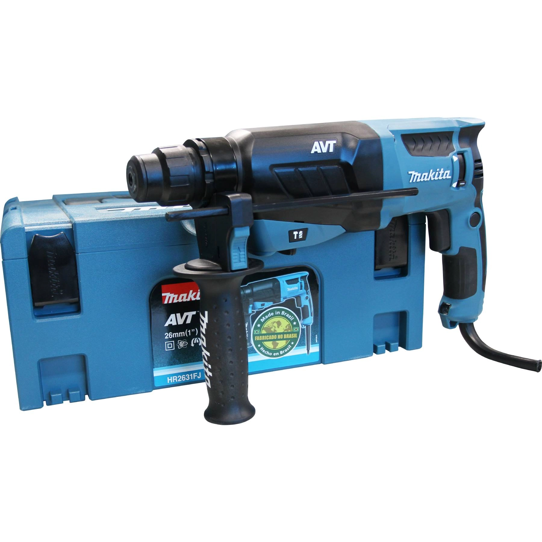 Martelo Combinado Makita Sds Plus HR2631FJ 127V (110V) 3 Joules