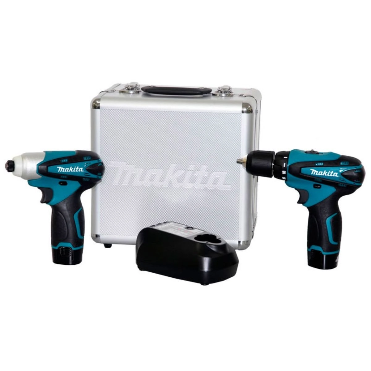 Conjunto Parafusadeira Furadeira E Parafusadeira Com Impacto, 12 V, Lct 204 Makita