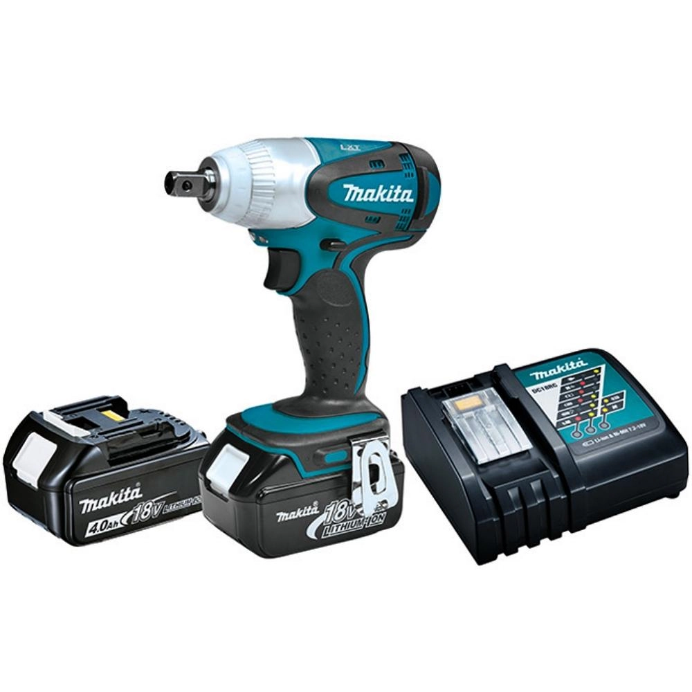 Chave De Impacto Encaixe Quadrado 1/2   Com Bateria E Carregador Dtw251rmj Makita