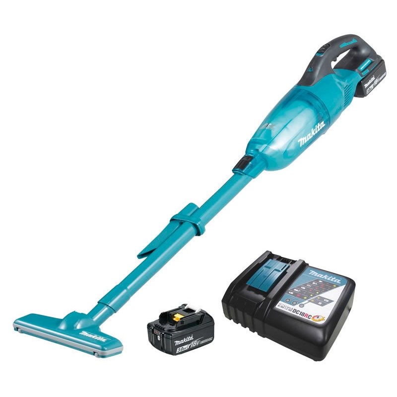 Aspirador De Pó Portátil À Bateria 18v Lxt Makita Dcl280frf
