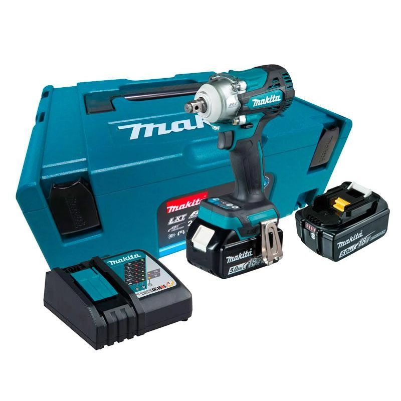 Chave De Impacto Makita 580nm 1/2pol 18v 5ah- Bivolt