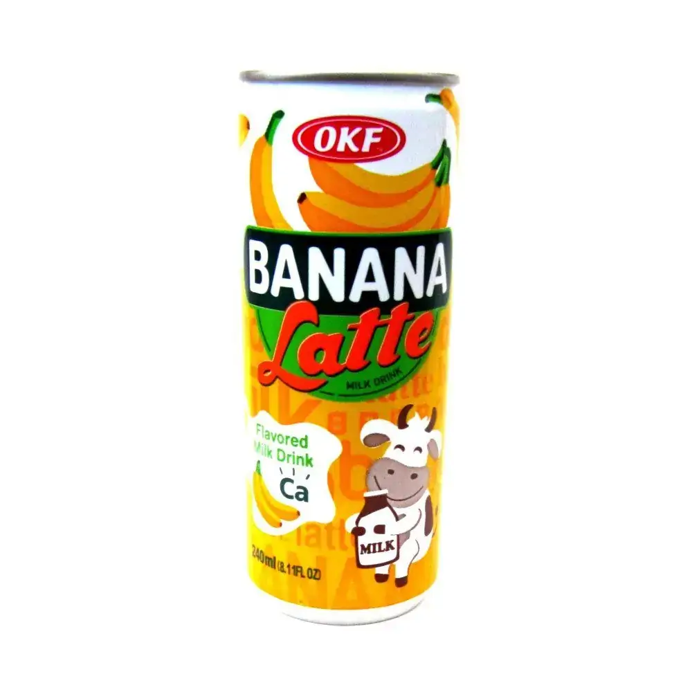 Bebida Banana Latte Okf 250ml