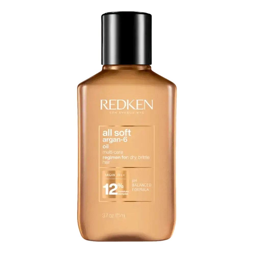 Redken All Soft Argan 6 Oil | For Dry Hair | Deeply Conditions Hair, Adds Softness Shine | With Arga