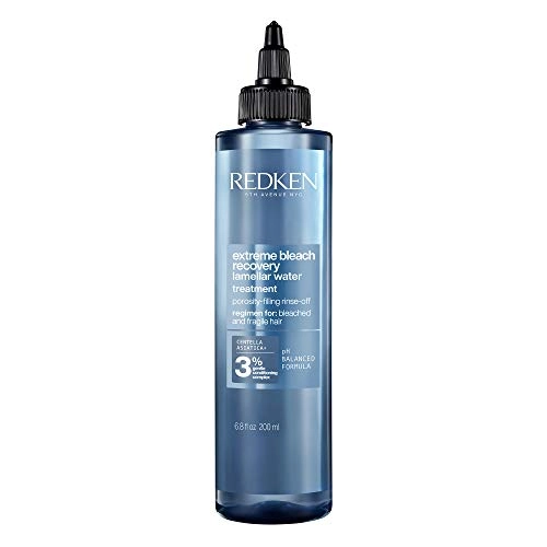 Redken Extreme Bleach Recovery Lamellar Treatment | For Bleached | Rinse Out Treatment Instantly Nou