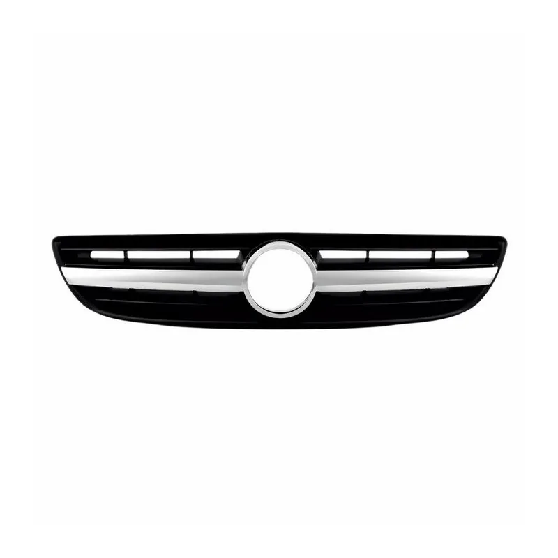 Grade do Radiador CHEVROLET - GM ZAFIRA Cinza com Friso Cromado - G COMPONENTES GG117