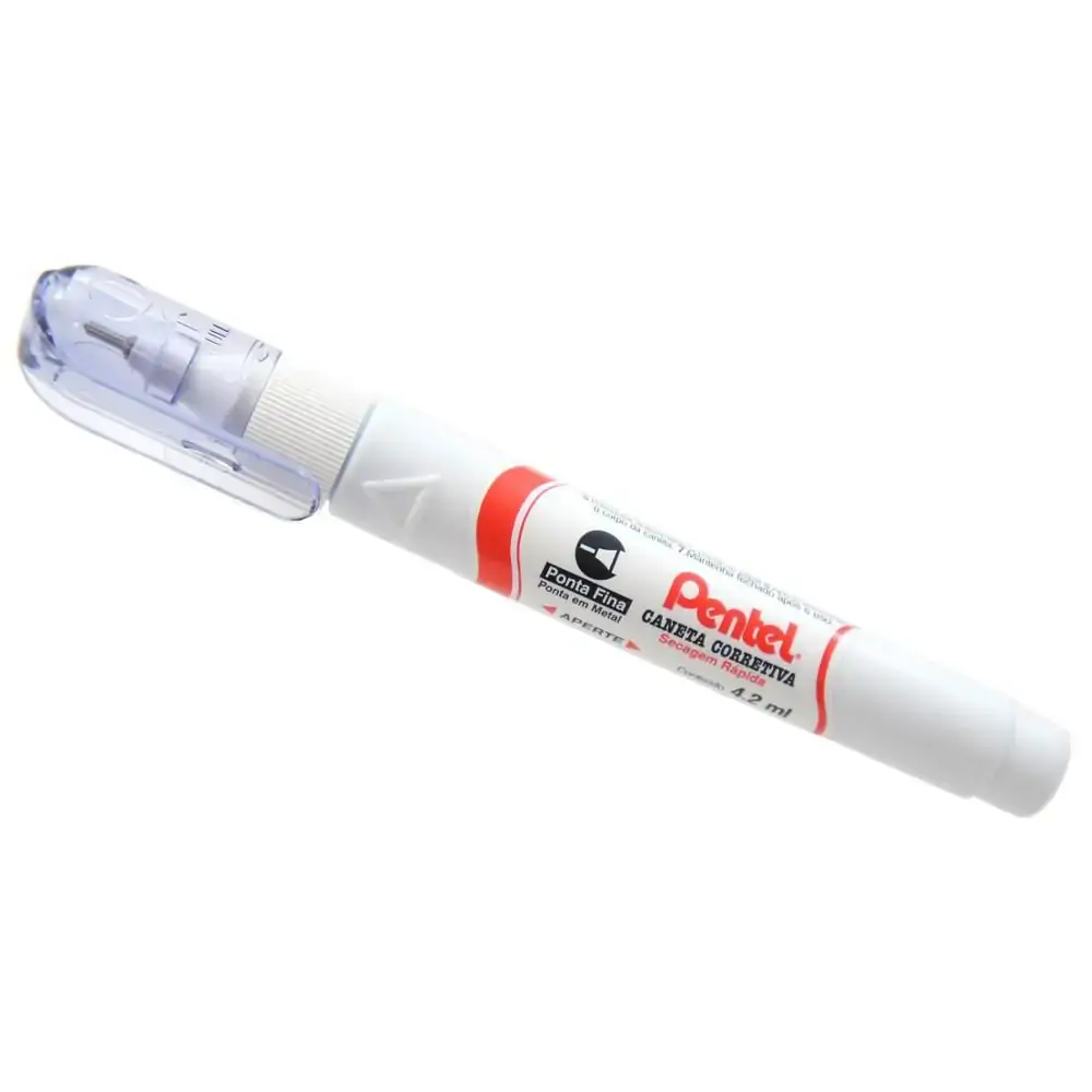 Corretivo Pentel Caneta 4.2ml Un