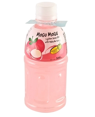 Mogu Mogu | 7 Packs Mogu Mogu Lychee Juice Wt Nata De Coco 320ml Ea.