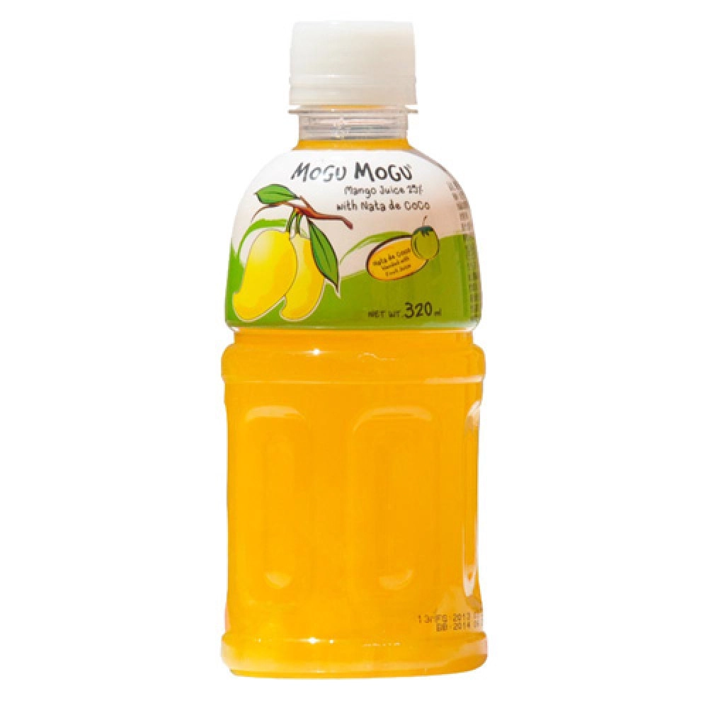 Mogu Mogu | 7 Packs Mogu Mogu Mango Juice Wt Nata De Coco 320ml Ea.