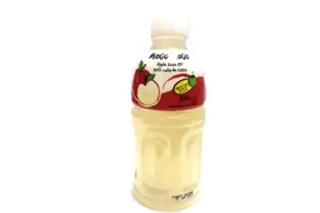 Mogu | Mogu Juice With Nata De Coco, Apple, 10.82 Ounce Pack Of 36