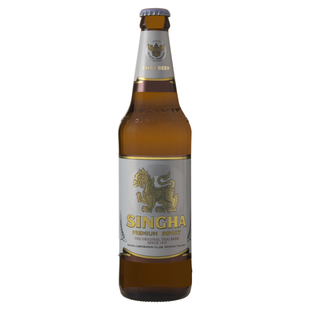 Cerveja Lager Singha Garrafa 500ml