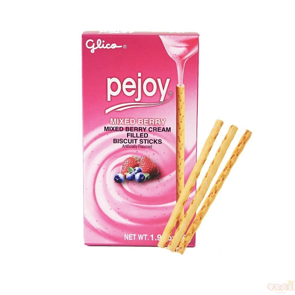 Bisc Rech De Mor E Blue Berry Pejoy Glico 44g