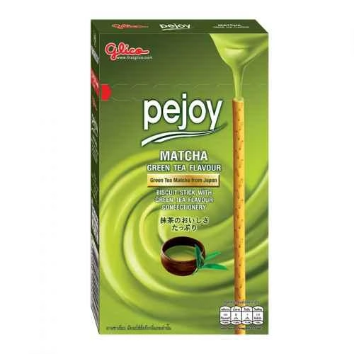 Bisc Rech De Matcha Pejoy Glico 44g