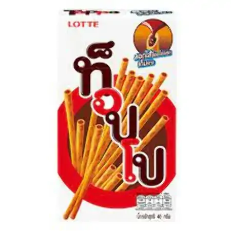 Biscoito Palito Japonês ToPPo Chocolate e Baunilha - 40g