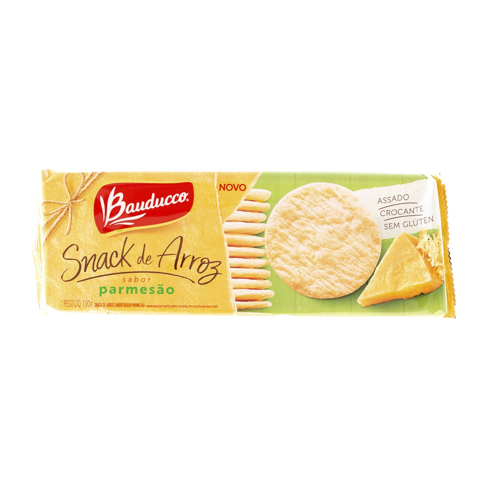 Snack Arroz Bauducco 100g Parmesao