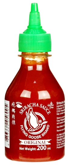 Molho Sriracha Flying Goose Brand 200ml Original