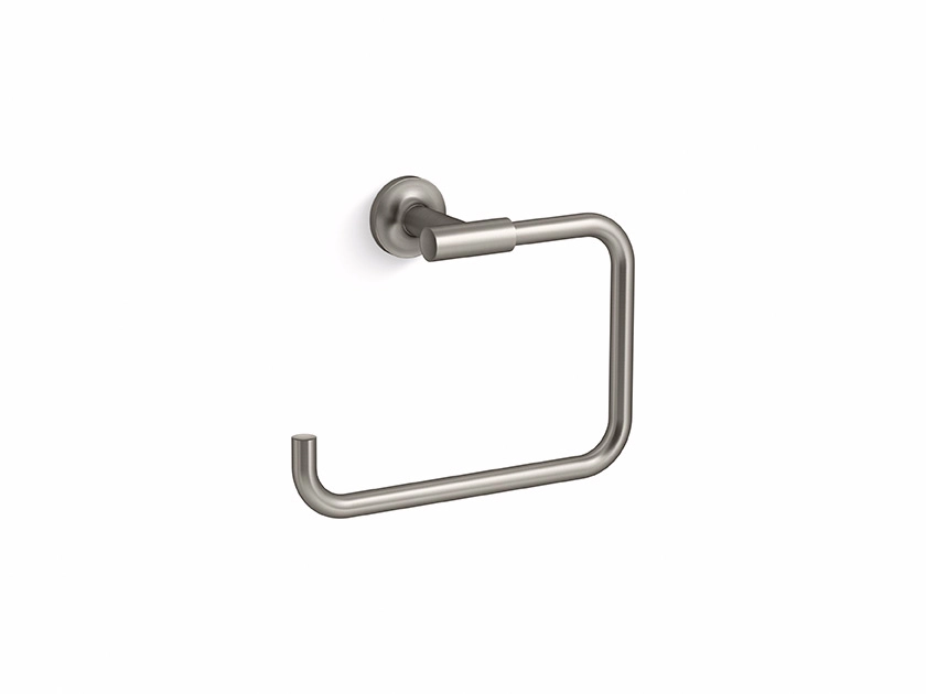 Porta Toalha Rosto de Parede Argola Níquel Escovado Purist Kohler