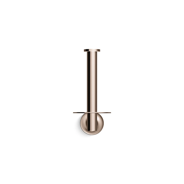 Porta Papel Higiênico Simples Rose Gold Purist Kohler