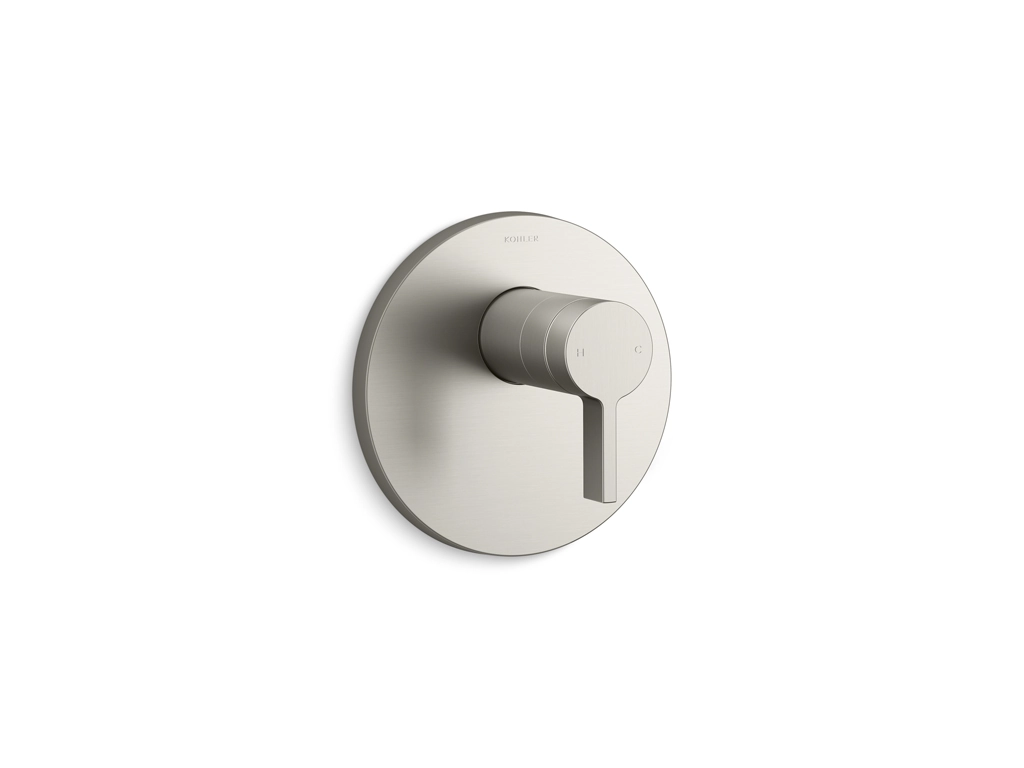 Acabamento para Registro Monocomando Níquel Escovado Components Kohler