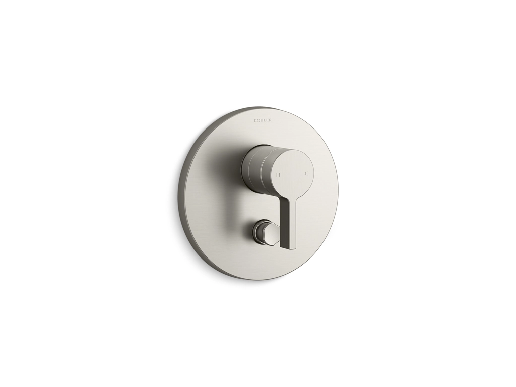 Acabamento para Registro Monocomando Níquel Escovado Components Kohler