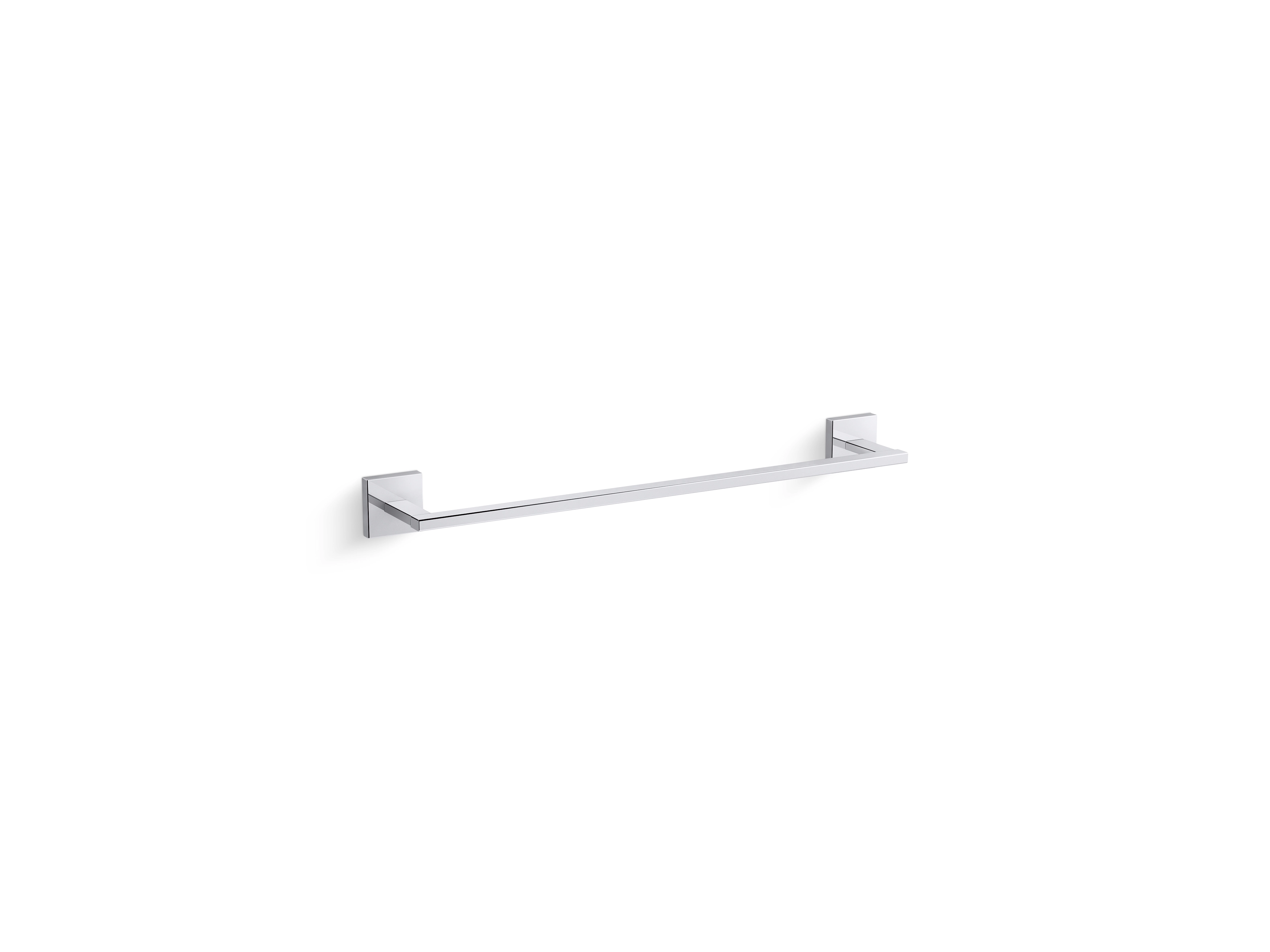 Porta Toalha Barra Cromado 7,8x5,1x50,8 Square Kohler