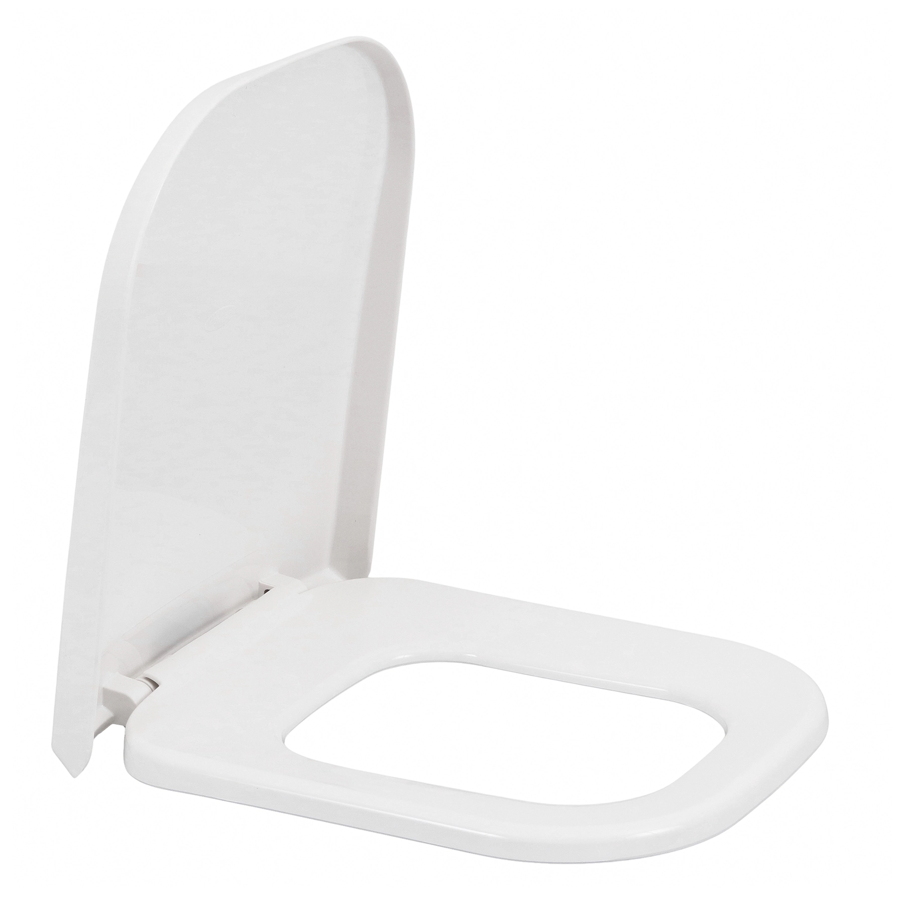 Assento Sanitário Formatos Span Square com Soft Close Quadrado Polipropileno Branco Kohler