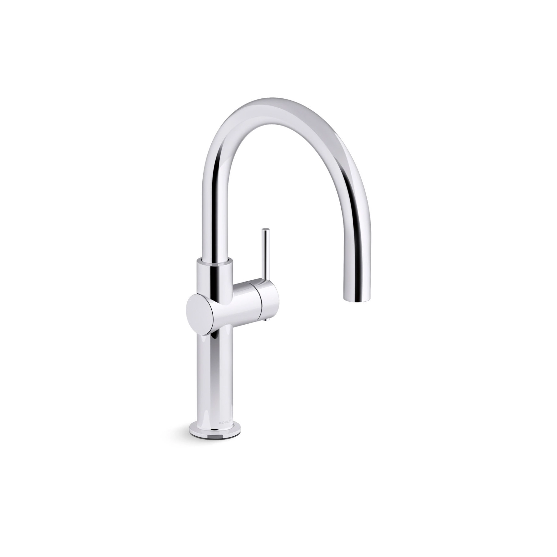 Torneira Monocomando de Pia para Cozinha com Bica Alta Cromada Crue Kohler