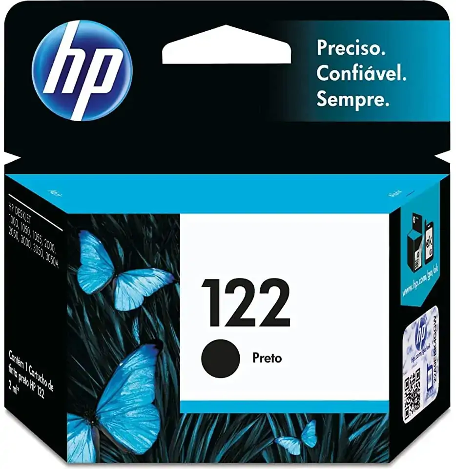 Hp 122 Ch561hb Preto