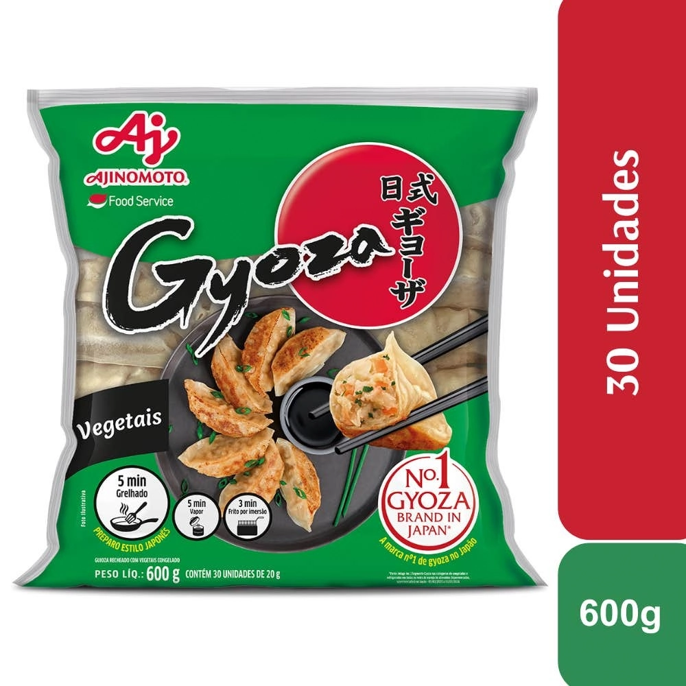 Gyoza Ajinomoto 600g Vegetais