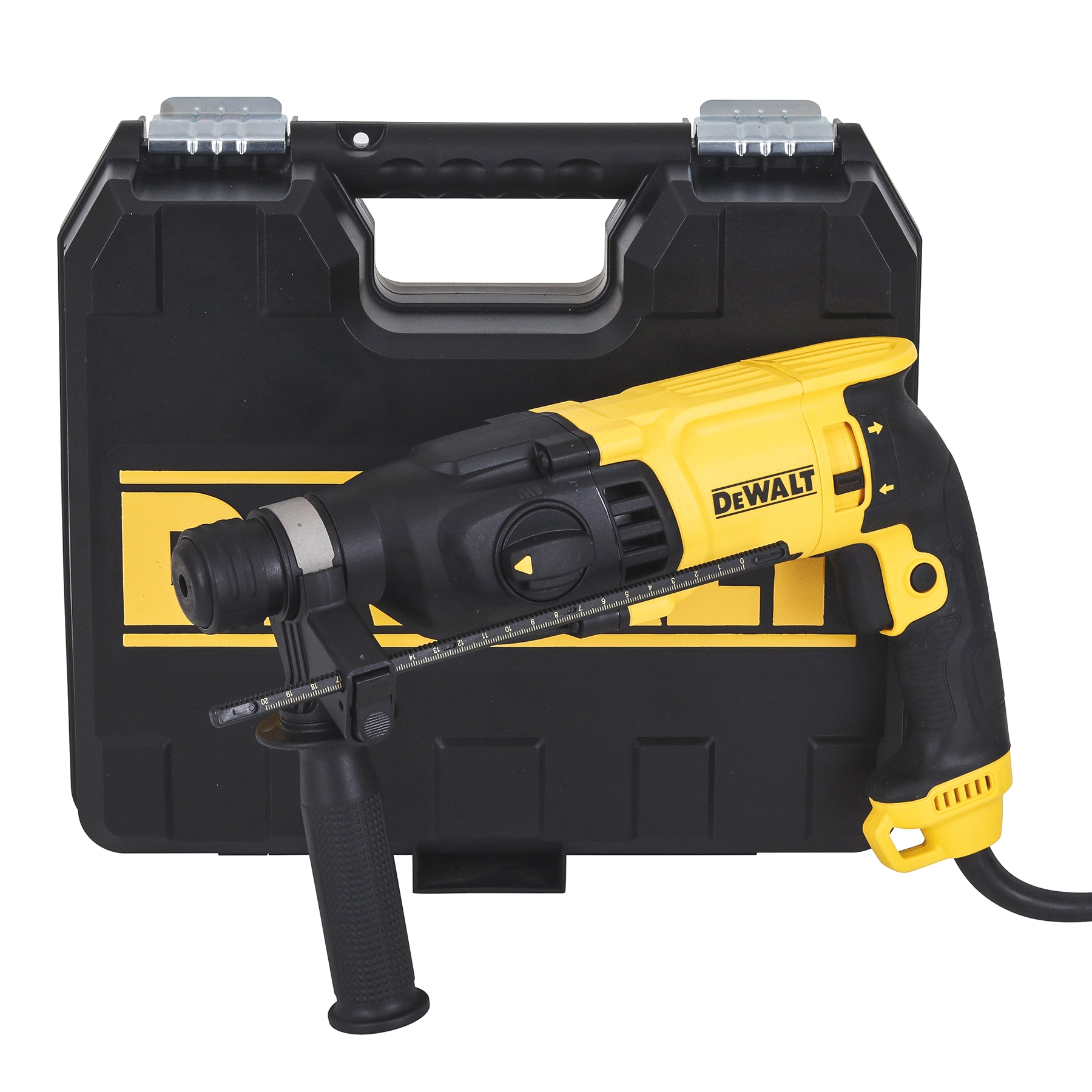 Martelete Perfurador Rompedor Dewalt D25133K-BR SDS Plus 800W 2,6J 127V (110V) com Maleta e Acessórios
