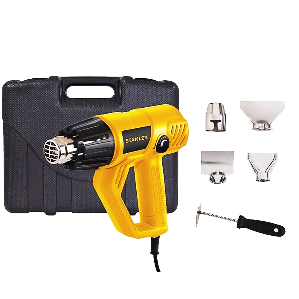 Soprador Térmico 1800w Com Maleta E 5 Acessórios Stanley 220v - Stxh2000k
