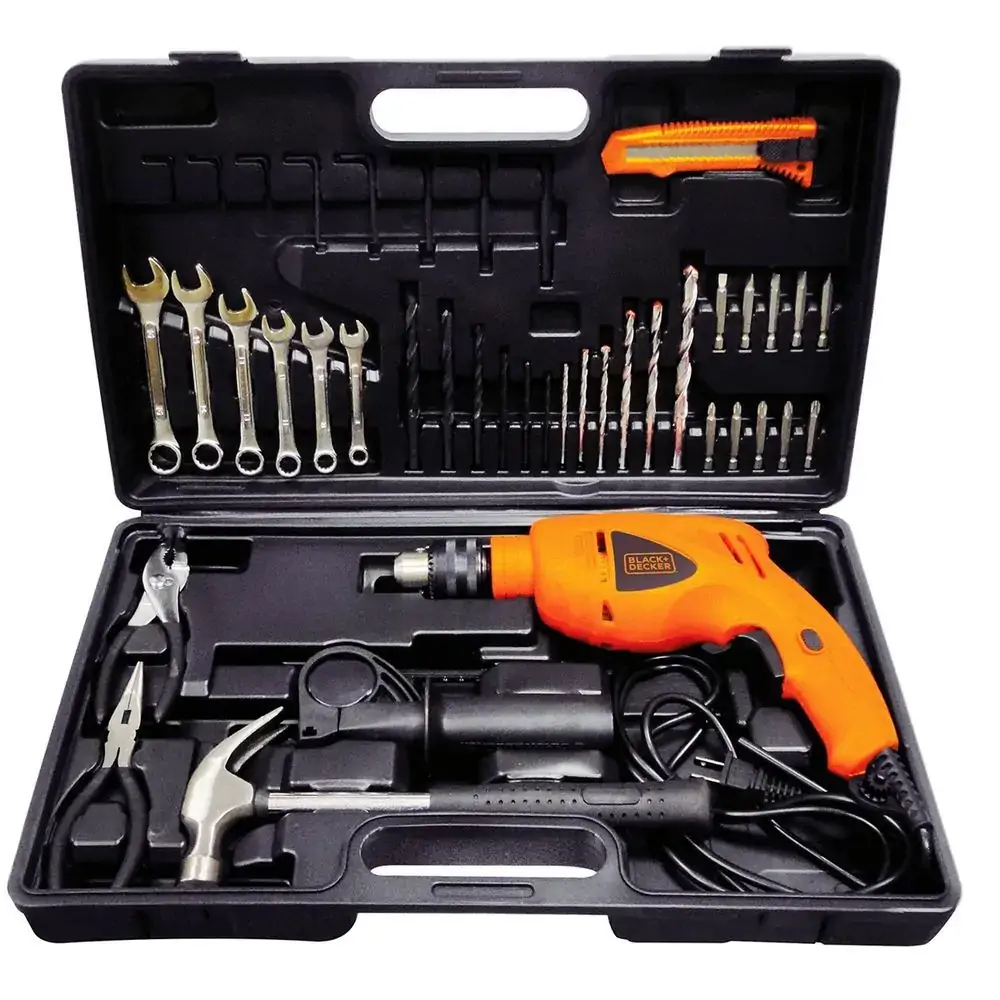 Kit Furadeira Black E Decker Hd565 220v