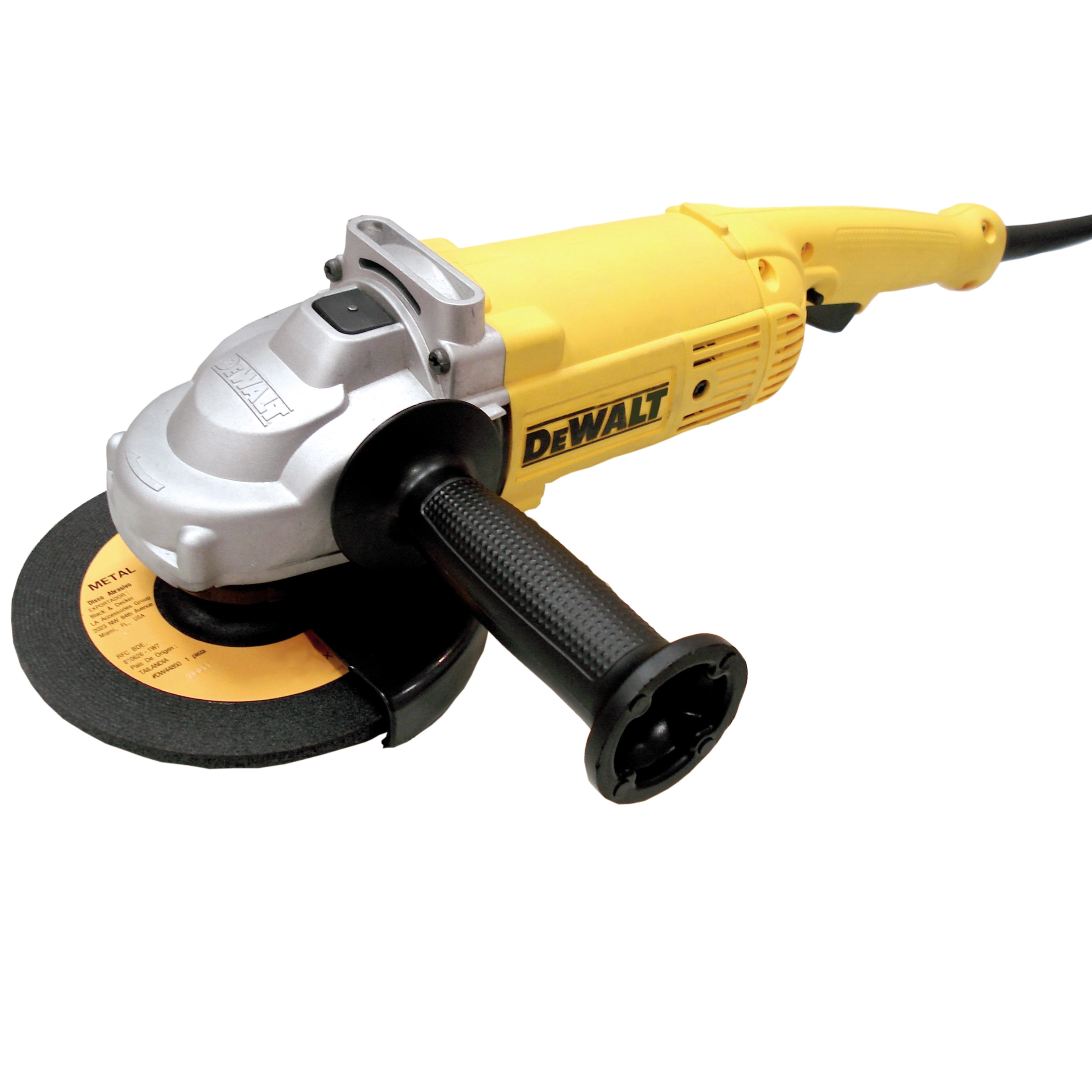 Esmerilhadeira Angular Dewalt DWE491BR Elétrica 7" 2200W 127V (110V)
