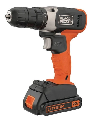 Furadeira - Parafusadeira Bateria Lítio 20v 3-8  Bivolt