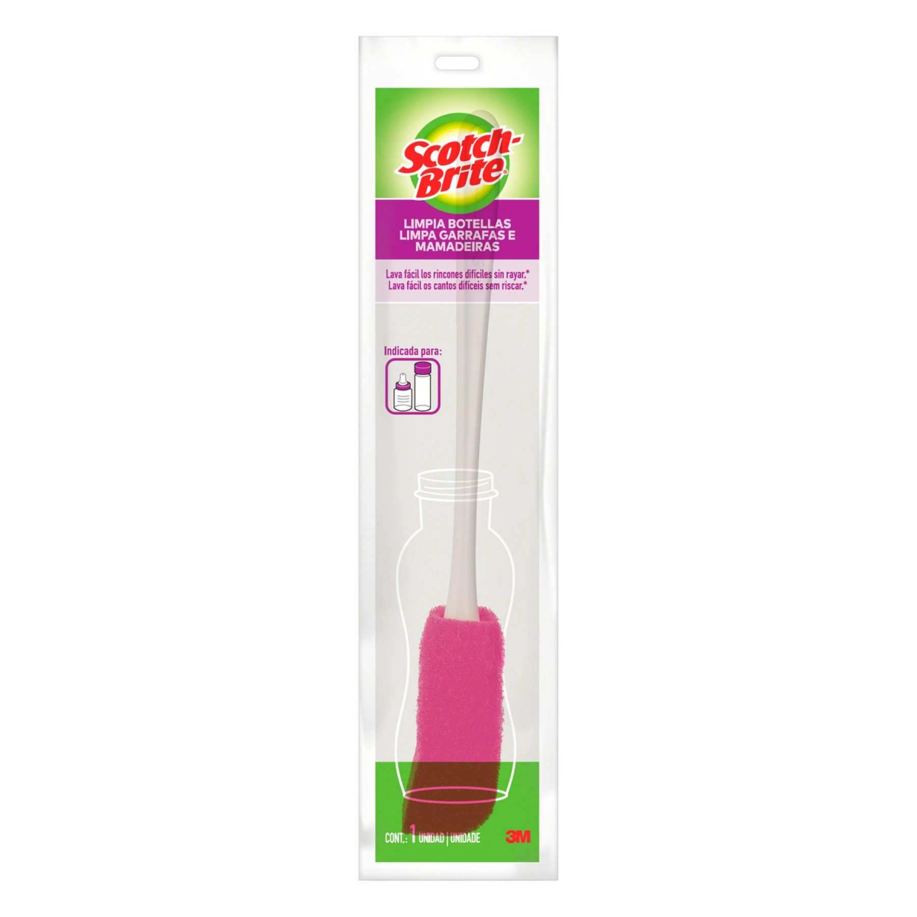 Limpador Para Garrafa E Mamadeira Scotch Brite