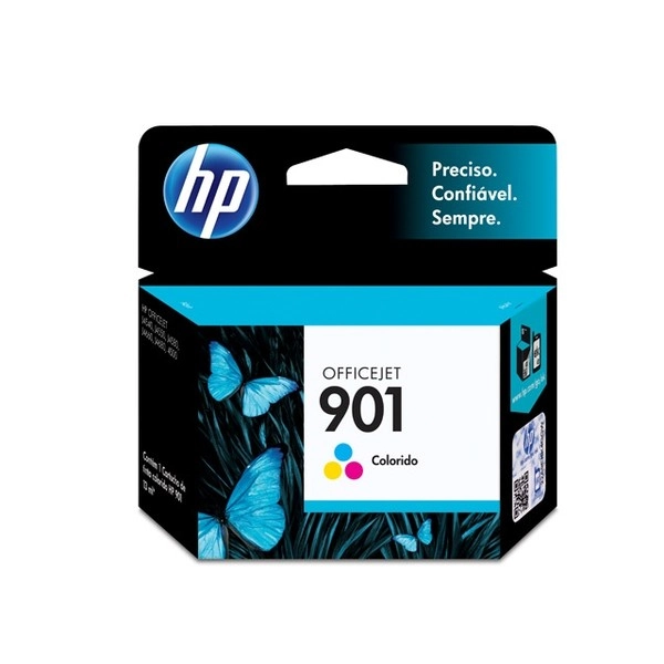 Cartucho HP 901 Officejet Jato de Tinta Tricolor 13ML CC656AB