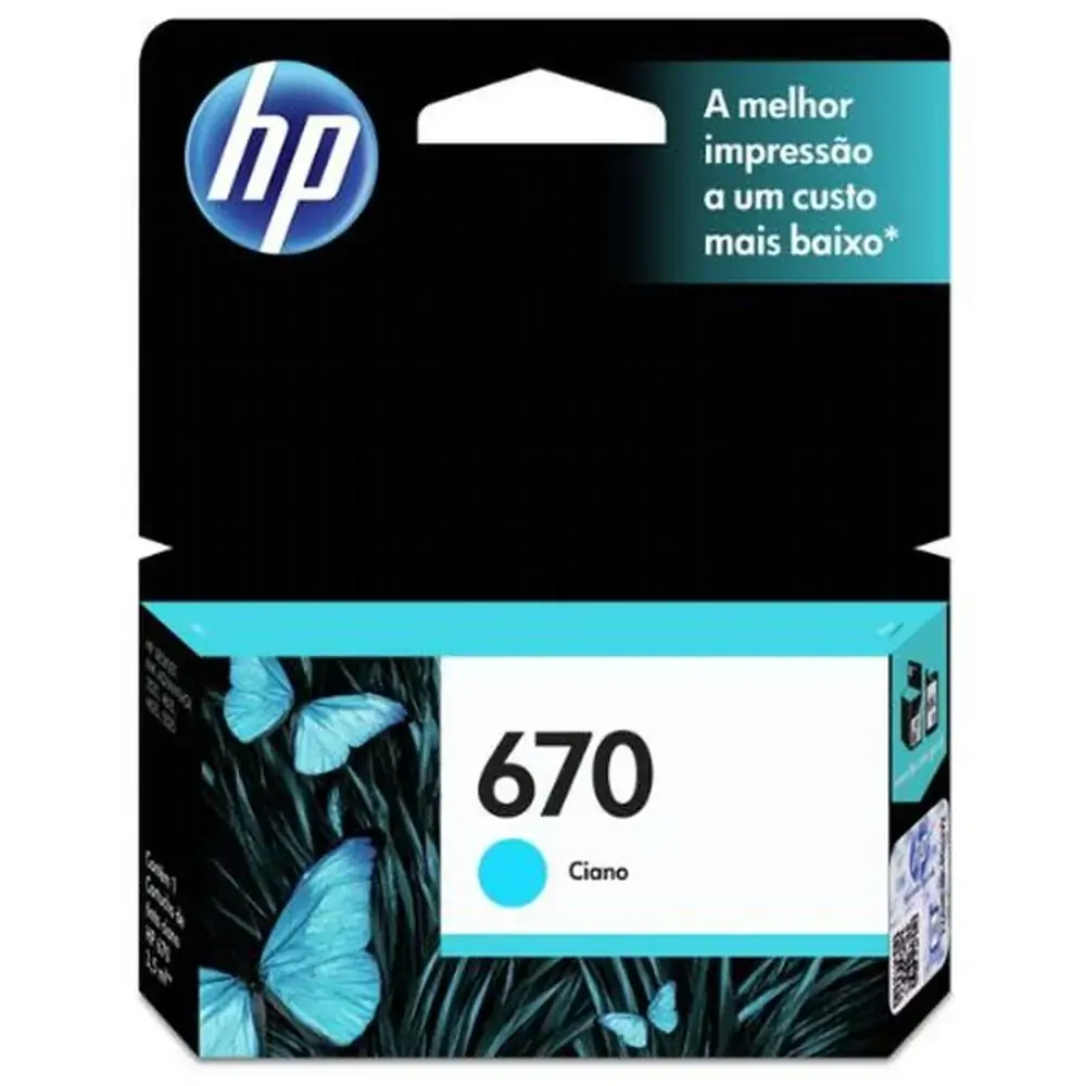 Cartucho Hp 670 Cinza Cz114ab