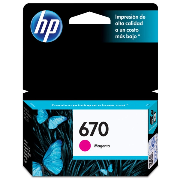 Hp 670 Cz115ab Magenta